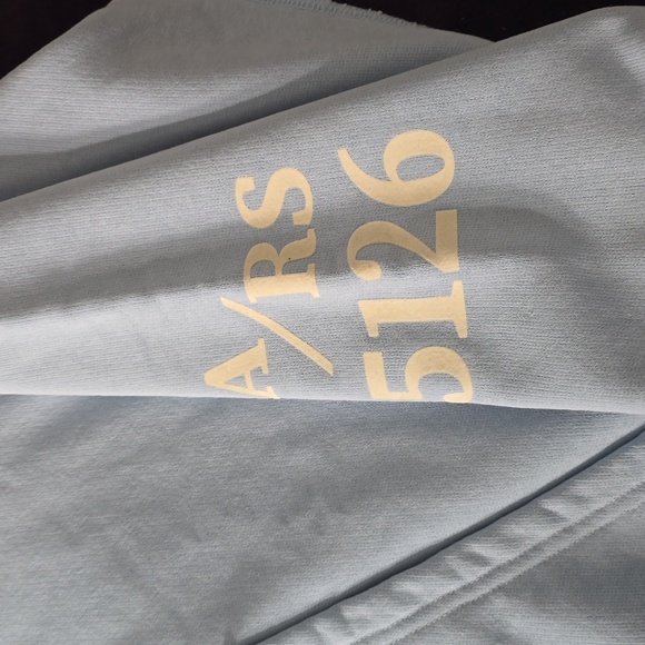 Race Service Blue Hoodie with RS Logo - Picture 3 of 6